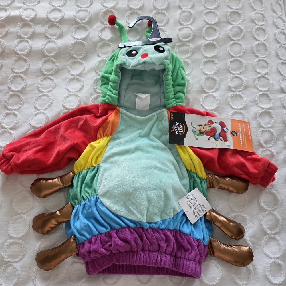 Colorful Caterpillar Kids Costume